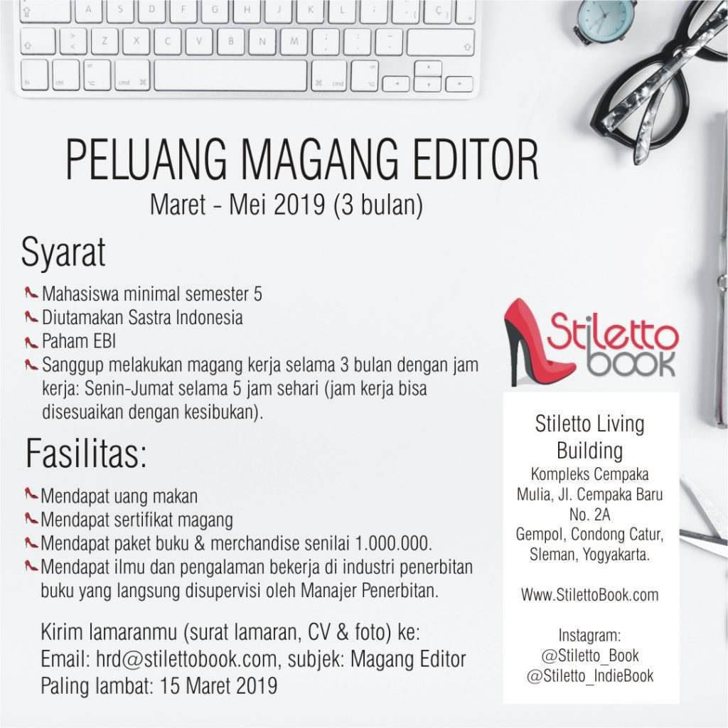 Magang Kerja Editor 2019